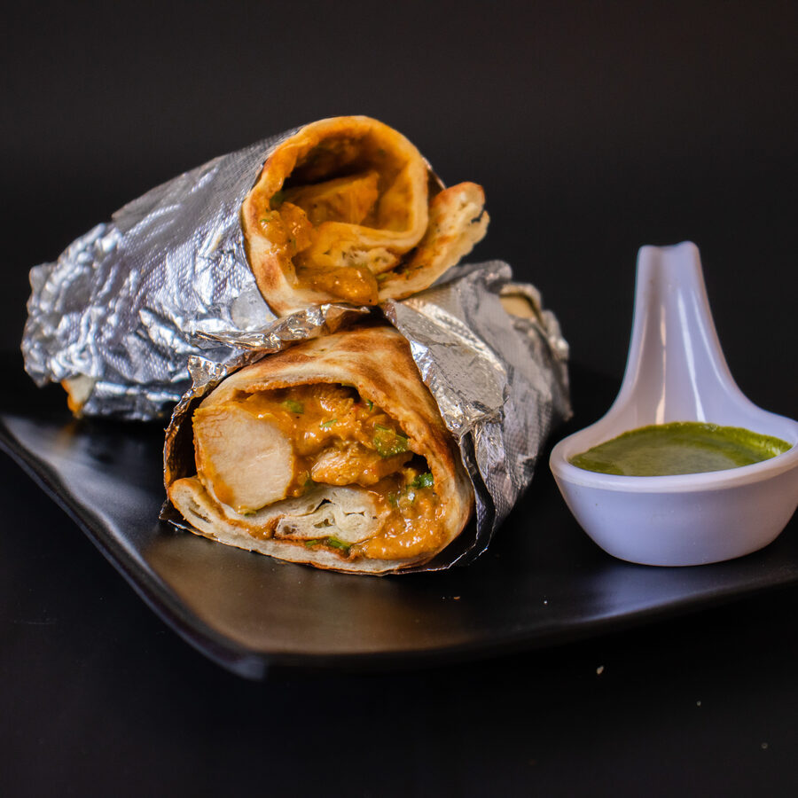 Butter Chicken Burrito