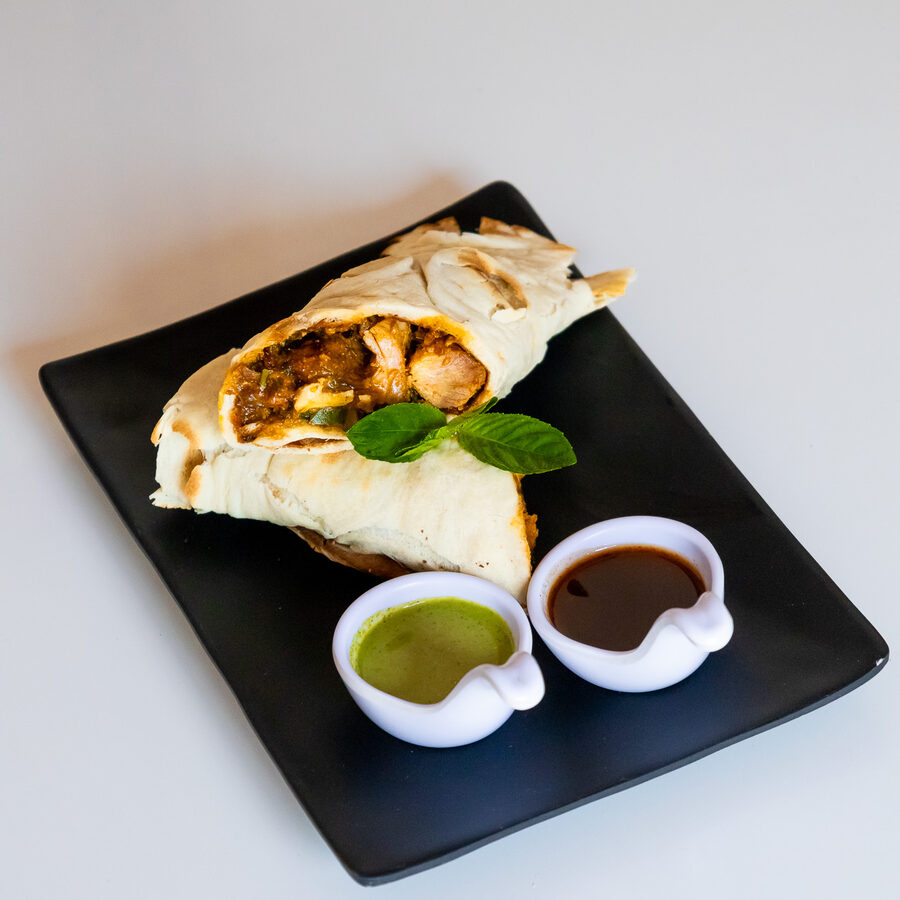 Chicken Korma Burrito