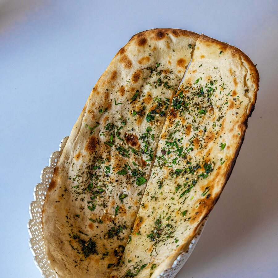 Naan de Ajo