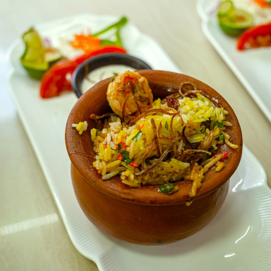 Shrimp (Camarón) Biryani