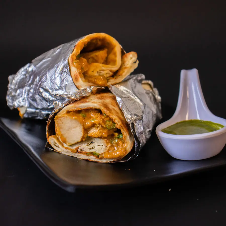 Butter Chicken Burrito