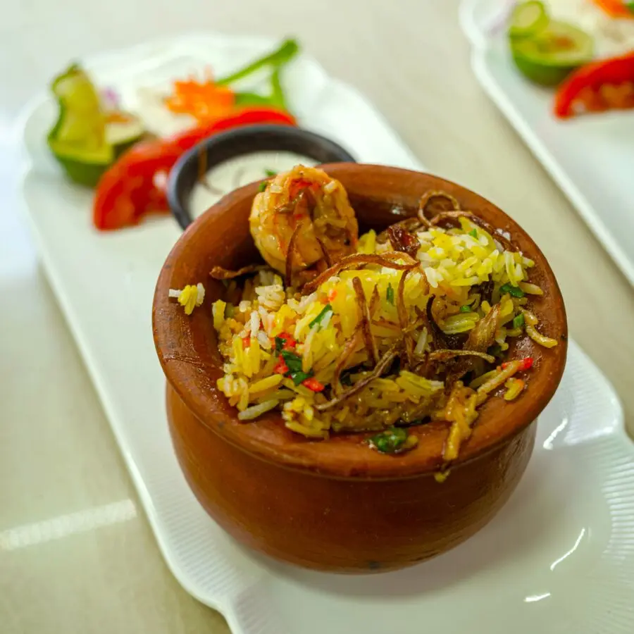 Shrimp Biryani